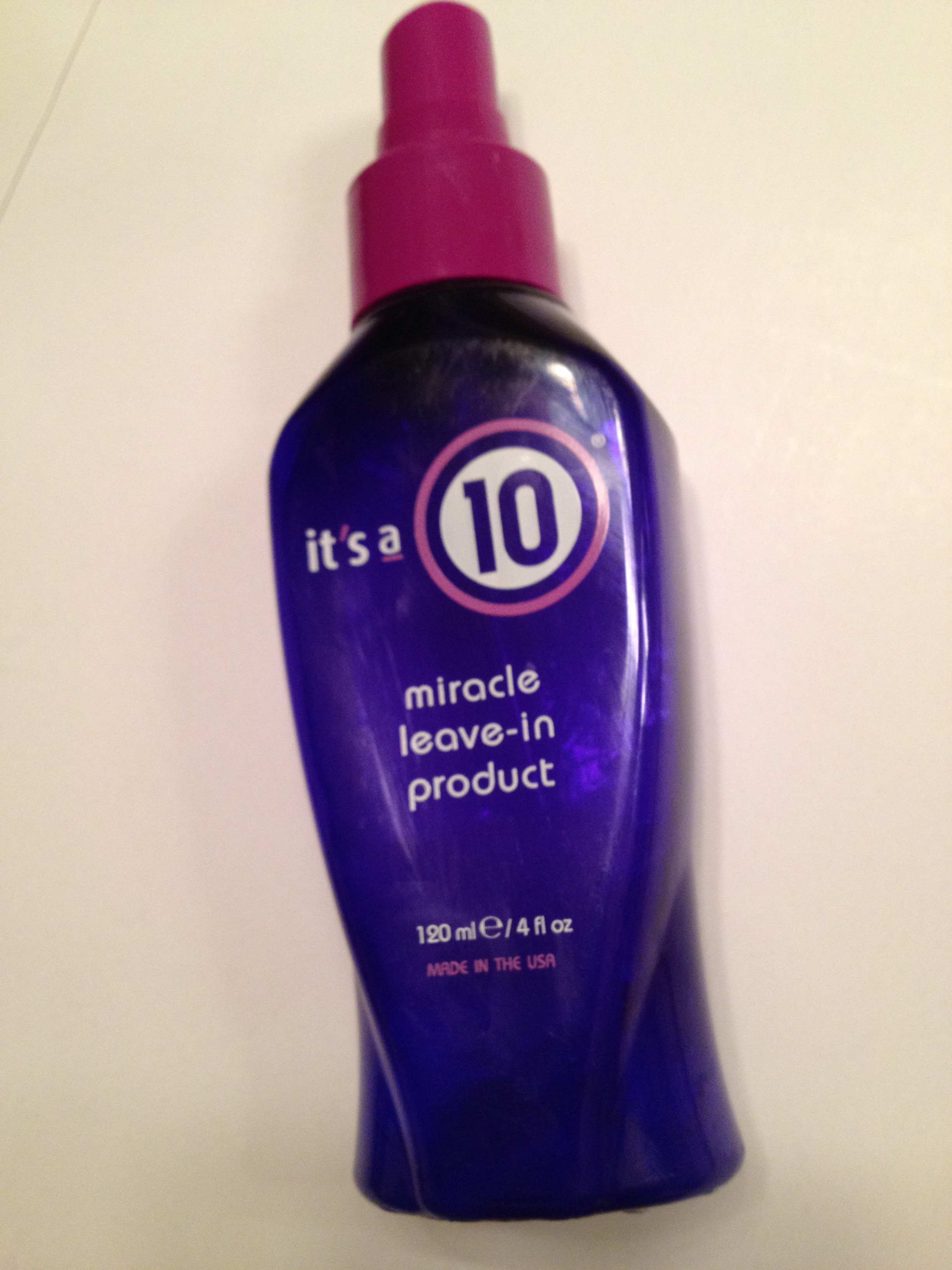 It's a 10 miracle leave-in product review